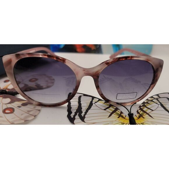 NIB - Cole Haan Blush Tortoise Flexible Temple 100% UV Sunnies w/ Case - Picture 4 of 9